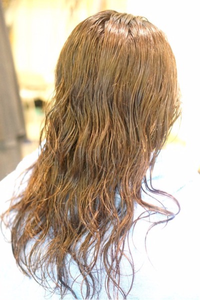 パーマ??いえ クセ毛です・・